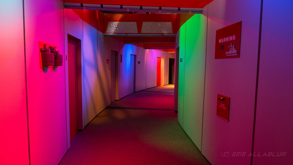 Corridor of the Enterprise at Star Trek Tour