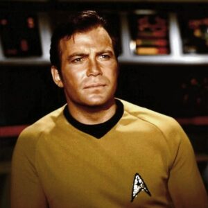 William Shatner as Captain Kirk