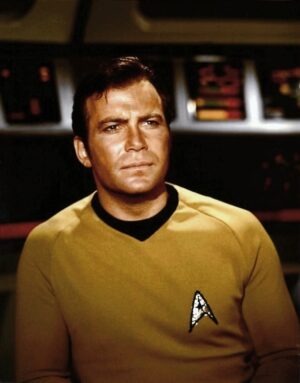 William Shatner as Captain Kirk