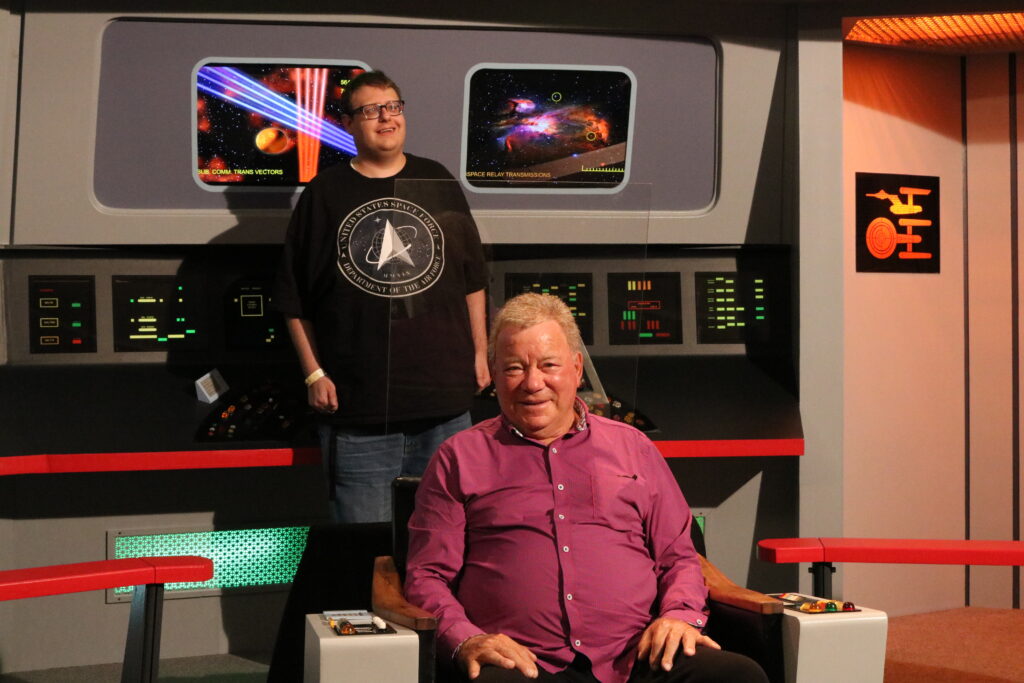 James Simmonds and William Shatner
