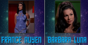 BarBara Luna and France Nuyen