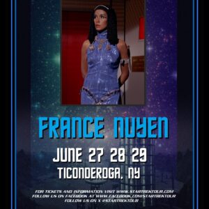 France Nuyen Autograph